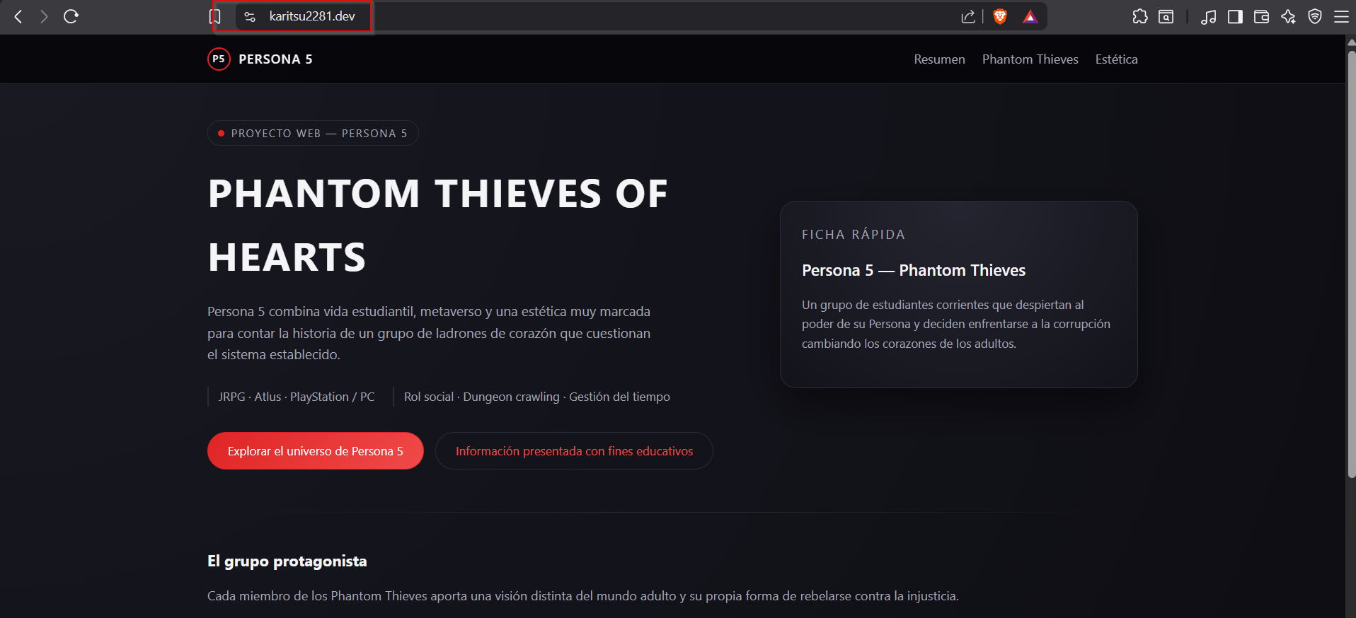 Datos certificado Let&rsquo;s Encrypt
